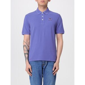 Blauer Polo Shirt Men Blue